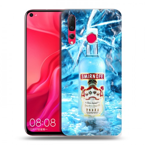 Дизайнерский пластиковый чехол для Huawei Nova 4 Smirnoff