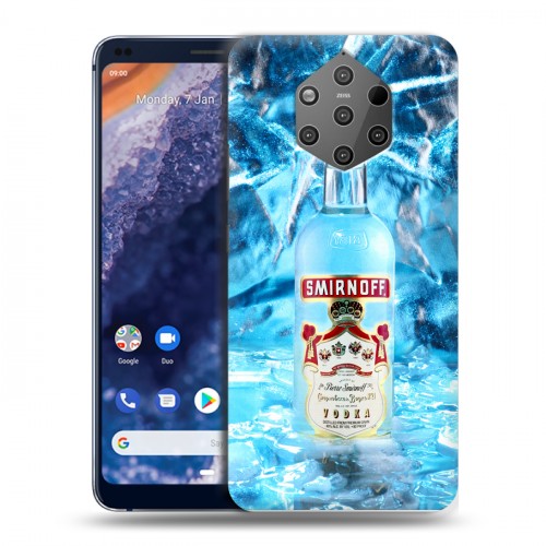 Дизайнерский силиконовый чехол для Nokia 9 PureView Smirnoff