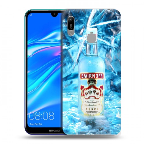 Дизайнерский пластиковый чехол для Huawei Y6 (2019) Smirnoff