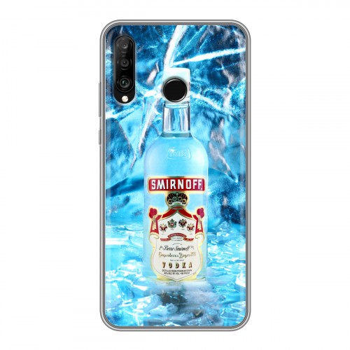 Дизайнерский силиконовый чехол для Huawei P30 Lite Smirnoff