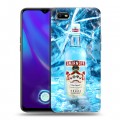 Дизайнерский силиконовый с усиленными углами чехол для OPPO A1k Smirnoff