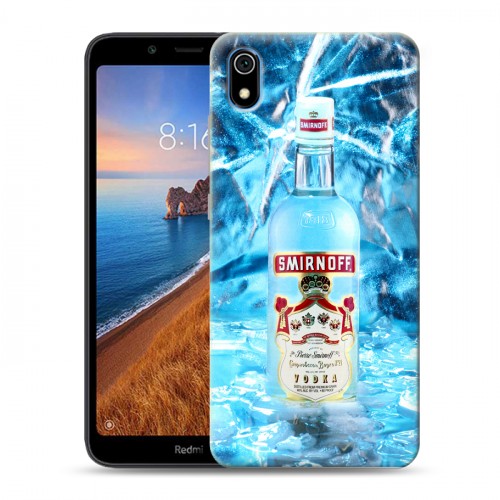 Дизайнерский силиконовый чехол для Xiaomi RedMi 7A Smirnoff