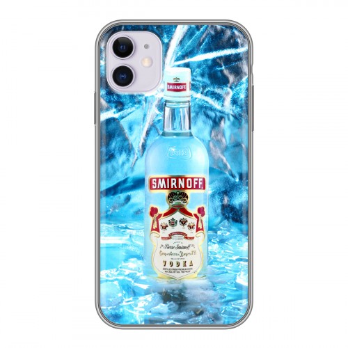 Дизайнерский силиконовый чехол для Iphone 11 Smirnoff