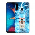 Дизайнерский пластиковый чехол для Samsung Galaxy A20s Smirnoff