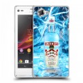 Дизайнерский пластиковый чехол для Sony Xperia L Smirnoff