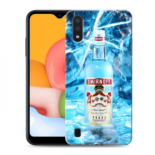 Дизайнерский силиконовый чехол для Samsung Galaxy M01 Smirnoff