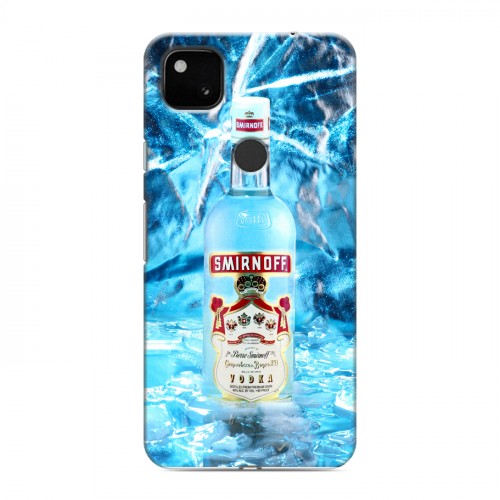 Дизайнерский пластиковый чехол для Google Pixel 4a Smirnoff