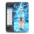 Дизайнерский пластиковый чехол для BlackBerry Z10 Smirnoff