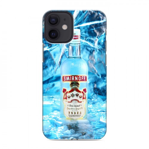 Дизайнерский силиконовый с усиленными углами чехол для Iphone 12 Mini Smirnoff