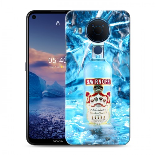 Дизайнерский силиконовый чехол для Nokia 5.4 Smirnoff