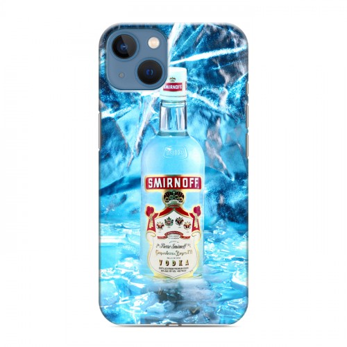 Дизайнерский силиконовый чехол для Iphone 13 Smirnoff