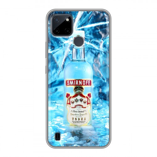 Дизайнерский силиконовый чехол для Realme C21Y Smirnoff