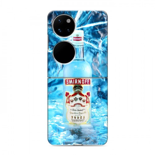 Дизайнерский пластиковый чехол для Huawei P50 Pocket Smirnoff