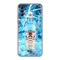 Дизайнерский силиконовый чехол для Tecno Spark 8P Smirnoff