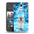 Дизайнерский пластиковый чехол для HTC Desire 300 Smirnoff