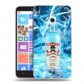 Дизайнерский пластиковый чехол для Nokia Lumia 1320 Smirnoff