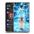 Дизайнерский пластиковый чехол для Nokia X Smirnoff