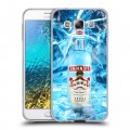 Дизайнерский пластиковый чехол для Samsung Galaxy E5 Smirnoff