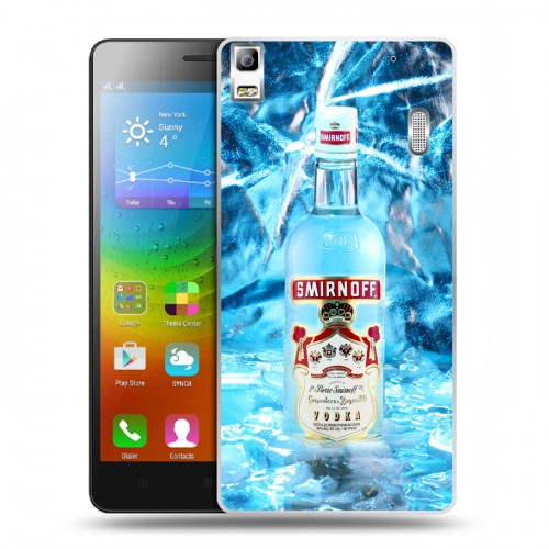 Дизайнерский пластиковый чехол для Lenovo A7000 Smirnoff