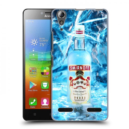 Дизайнерский пластиковый чехол для Lenovo A6000 Smirnoff