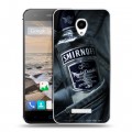 Дизайнерский силиконовый чехол для Micromax Canvas Spark Smirnoff