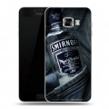 Дизайнерский пластиковый чехол для Samsung Galaxy C5 Smirnoff