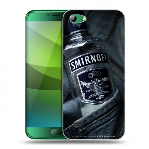 Дизайнерский силиконовый чехол для Elephone S7 Smirnoff