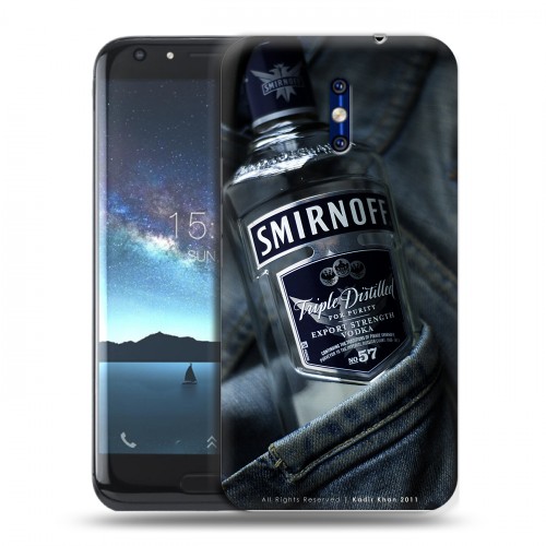 Дизайнерский силиконовый чехол для Doogee BL5000 Smirnoff