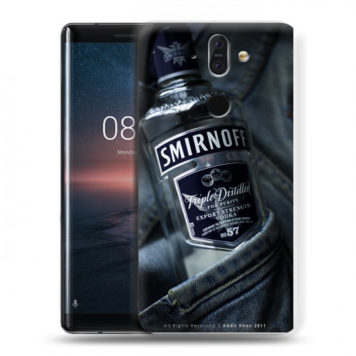 Дизайнерский пластиковый чехол для Nokia 8 Sirocco Smirnoff