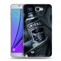 Дизайнерский пластиковый чехол для Samsung Galaxy Note 2 Smirnoff