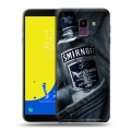 Дизайнерский пластиковый чехол для Samsung Galaxy J6 Smirnoff