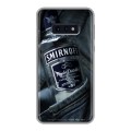 Дизайнерский силиконовый с усиленными углами чехол для Samsung Galaxy S10e Smirnoff