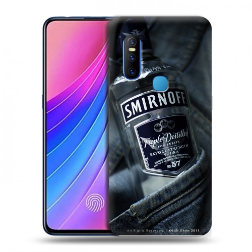 Дизайнерский силиконовый чехол для Vivo V15 Smirnoff