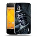 Дизайнерский пластиковый чехол для LG Google Nexus 4 Smirnoff