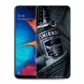 Дизайнерский пластиковый чехол для Samsung Galaxy A20s Smirnoff