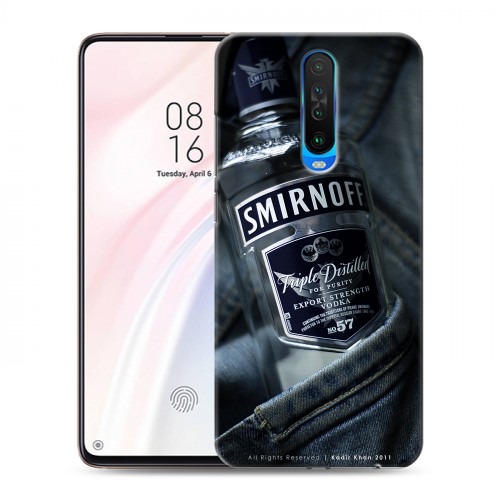 Дизайнерский пластиковый чехол для Xiaomi RedMi K30 Smirnoff