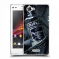 Дизайнерский пластиковый чехол для Sony Xperia L Smirnoff