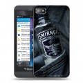 Дизайнерский пластиковый чехол для BlackBerry Z10 Smirnoff