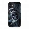 Дизайнерский силиконовый с усиленными углами чехол для Iphone 12 Mini Smirnoff