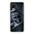 Дизайнерский силиконовый с усиленными углами чехол для Samsung Galaxy A12 Smirnoff