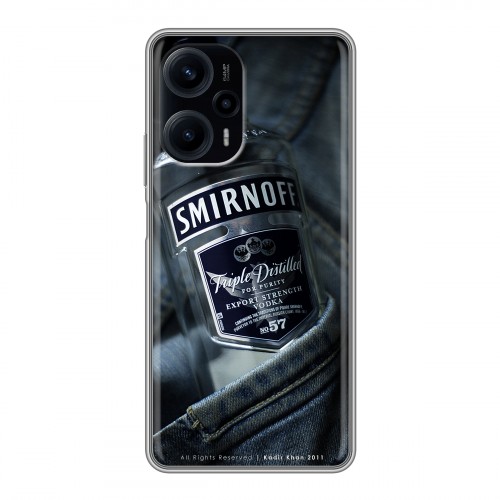 Дизайнерский силиконовый чехол для XIaomi Poco F5 Smirnoff