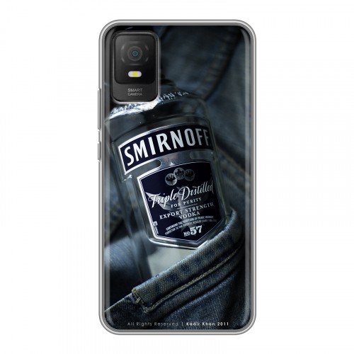 Дизайнерский силиконовый чехол для TCL 403 Smirnoff