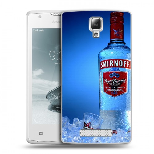 Дизайнерский пластиковый чехол для Lenovo A1000 Smirnoff