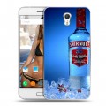 Дизайнерский силиконовый чехол для ZUK Z1 Smirnoff