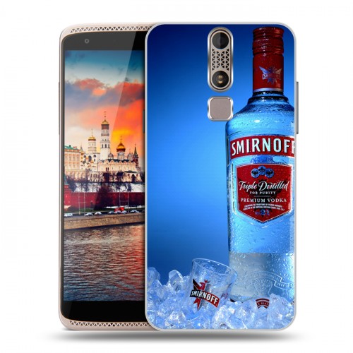 Дизайнерский пластиковый чехол для ZTE Axon Mini Smirnoff