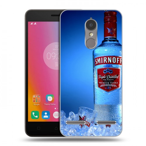 Дизайнерский силиконовый чехол для Lenovo K6 Smirnoff