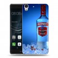 Дизайнерский пластиковый чехол для Huawei Y6II Smirnoff