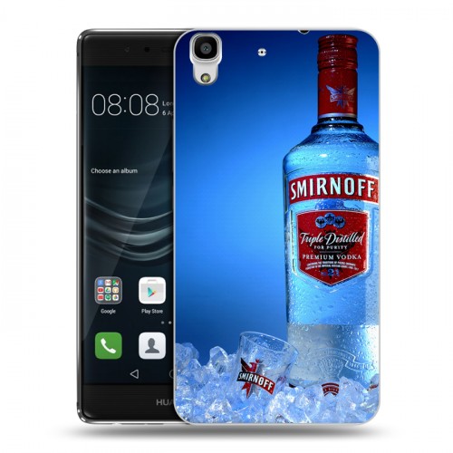 Дизайнерский пластиковый чехол для Huawei Y6II Smirnoff