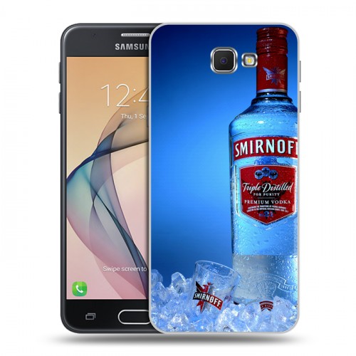 Дизайнерский пластиковый чехол для Samsung Galaxy J5 Prime Smirnoff