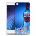 Дизайнерский силиконовый чехол для Xiaomi RedMi 4A Smirnoff